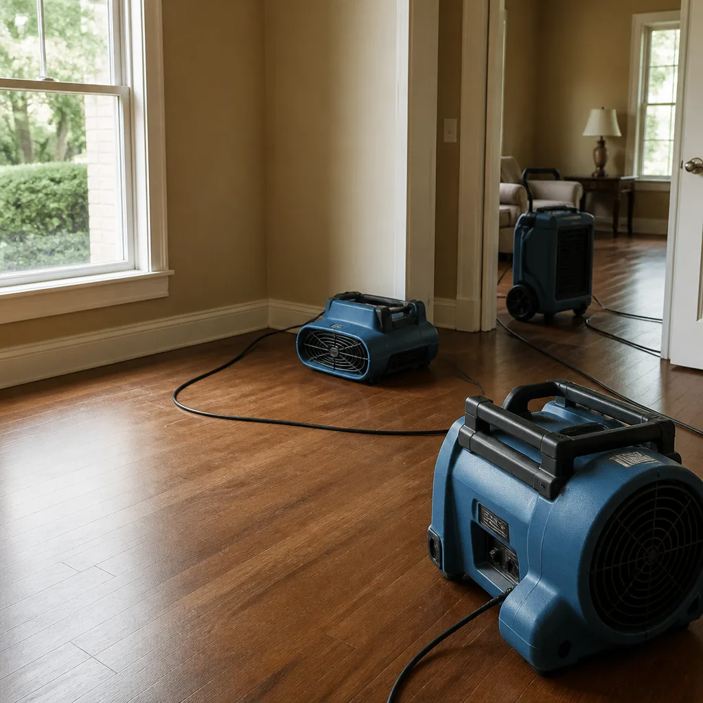 Water damage drying