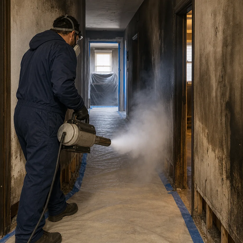 Fire Damage Restoration in Martinez