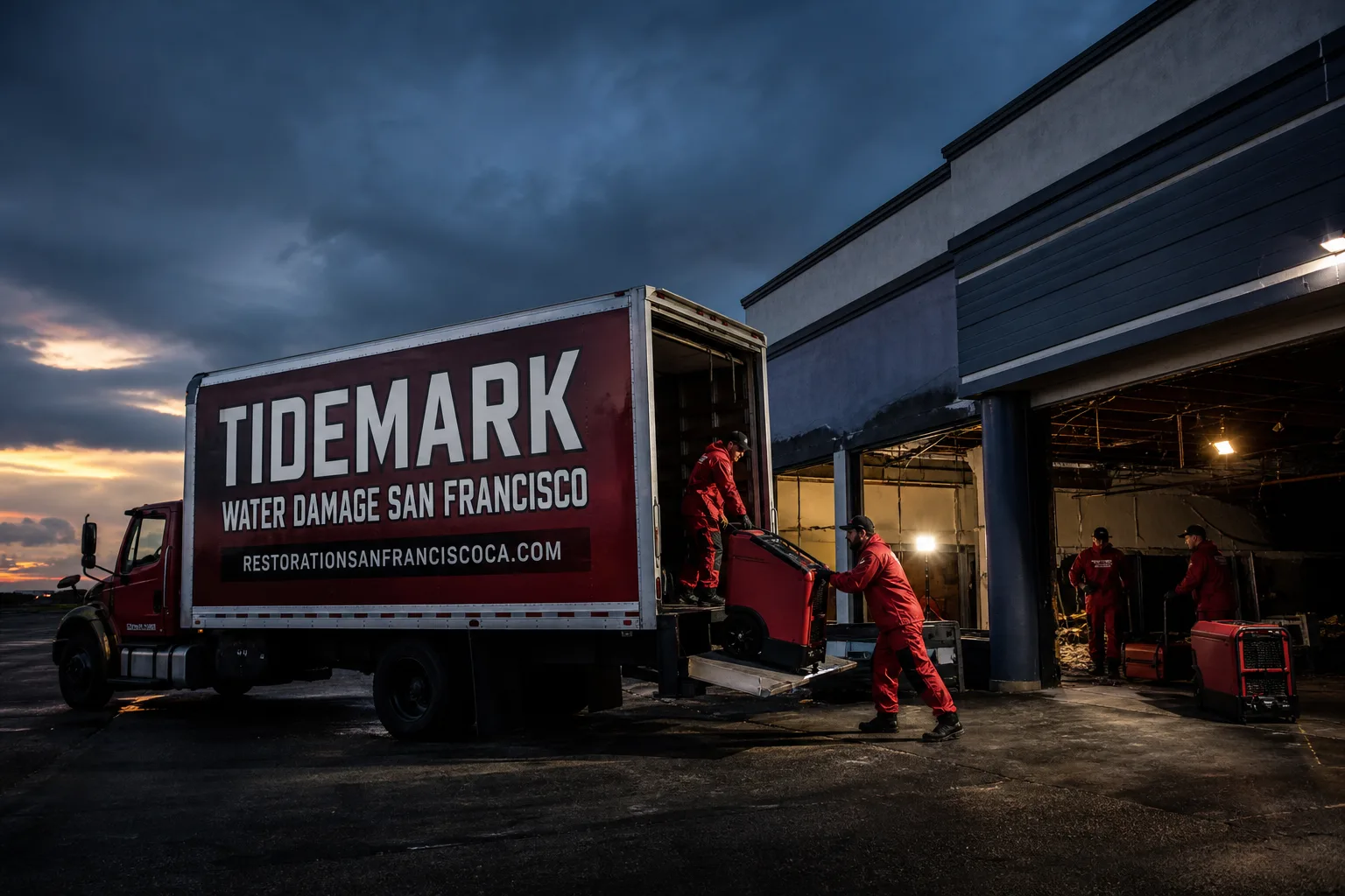 Tidemark Water Damage San Francisco damage restoration team